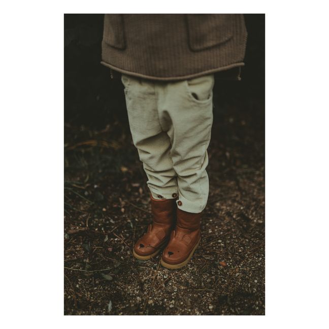 Stiefel gefüttert Bär Wadudu | Braun