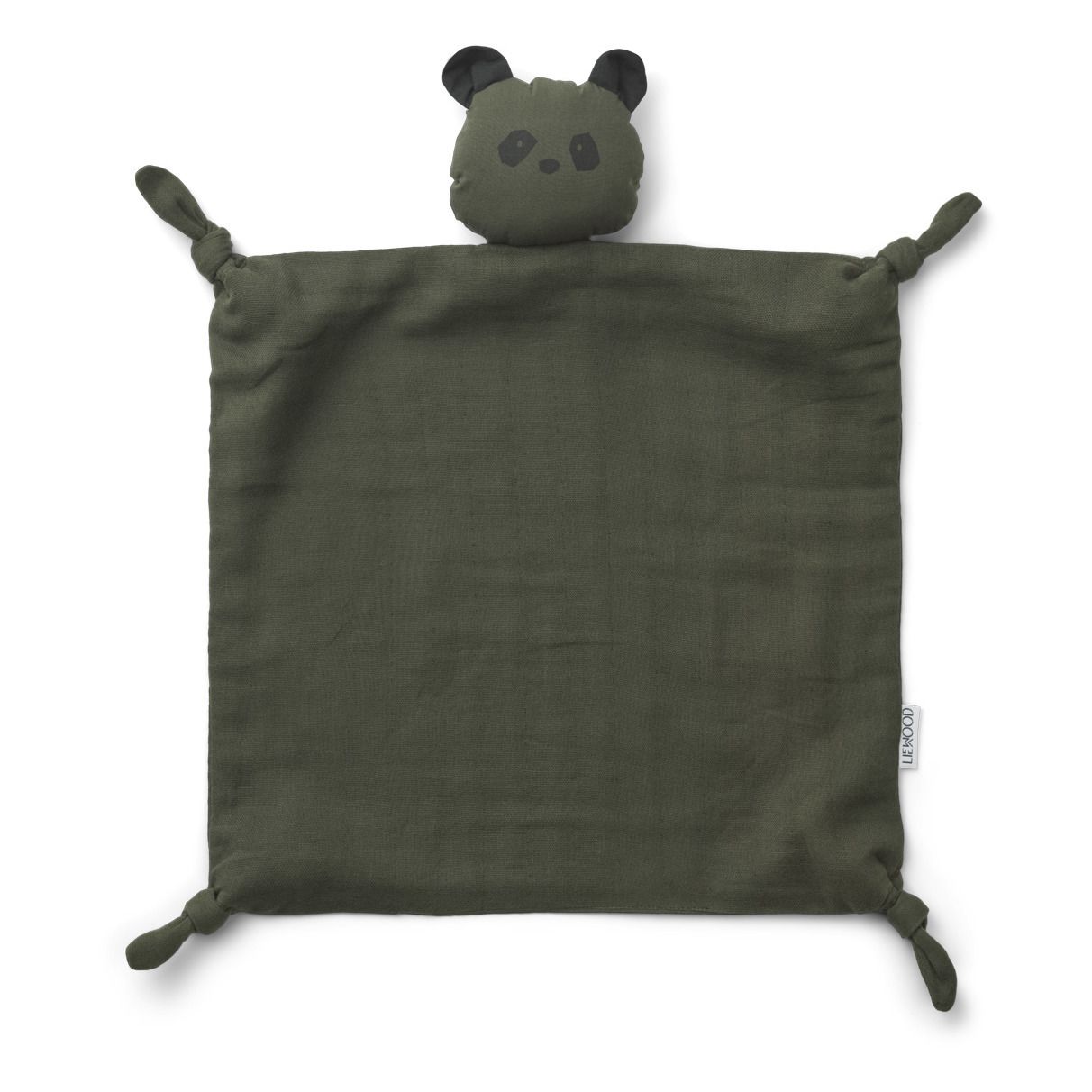 Liewood - Doudou Panda Agnete en coton bio - Vert