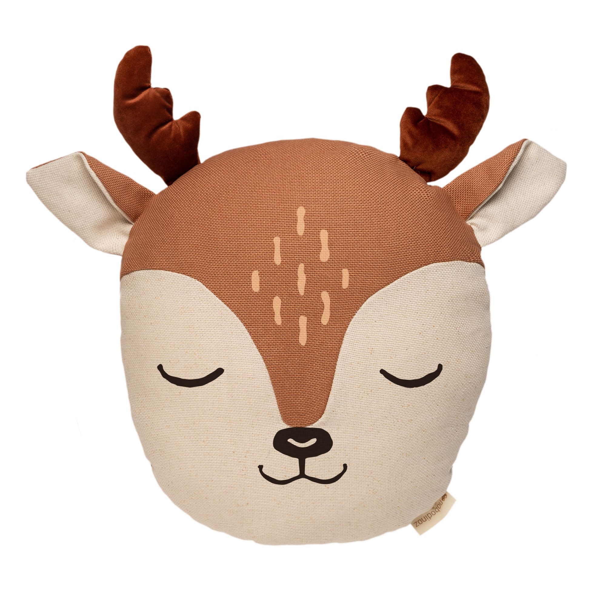 Reindeer Cushion Terracotta- Product image n°0