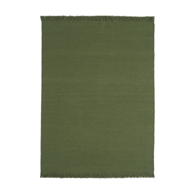 Teppich Colors aus Wolle | Grün