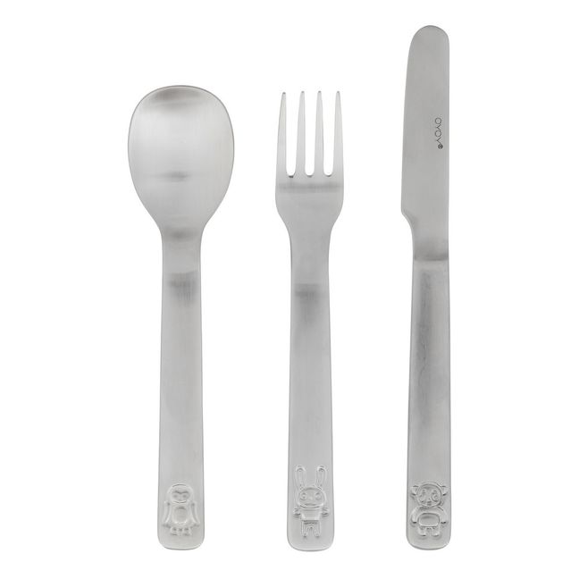 Stainless Steel Cutlery - Set of 3 Steel