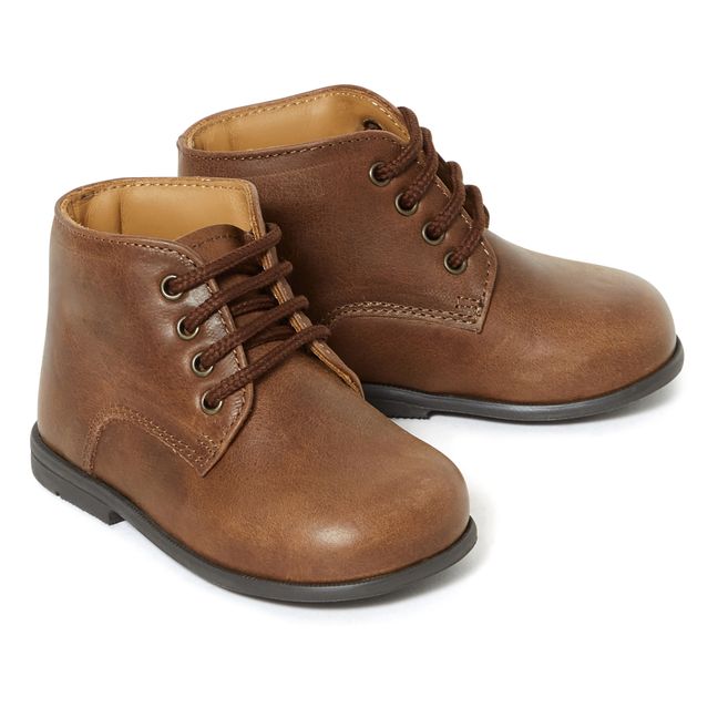 Lace-up Ankle Boots - Collection Two Con Me -   Lace-up Ankle Boots - Collection Two Con Me  | Brown