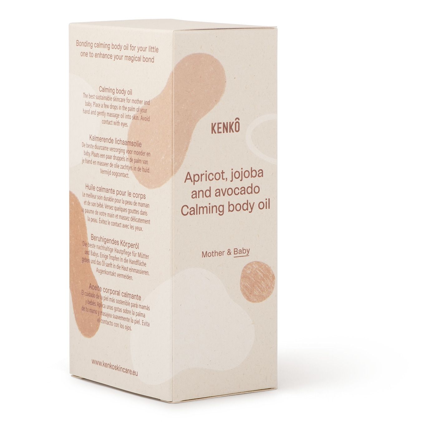 Baby Body Oil 100 ml Kenkô Design Baby Smallable