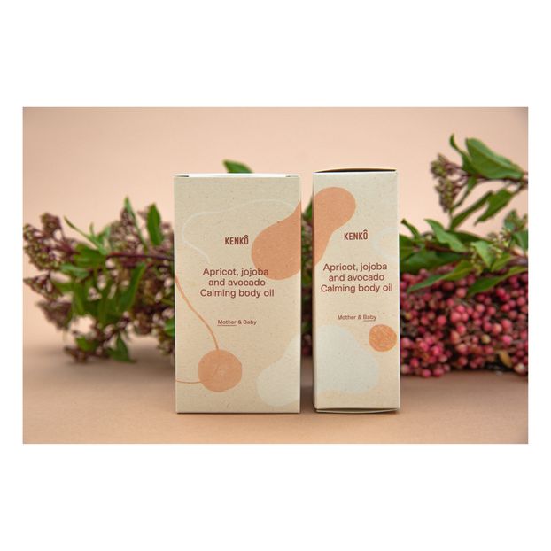 Kenkô - Coffret huile pour le corps Mama & Baby (Kenkô) - Couverture