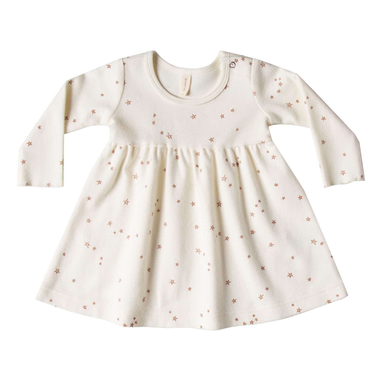 white cotton baby dress