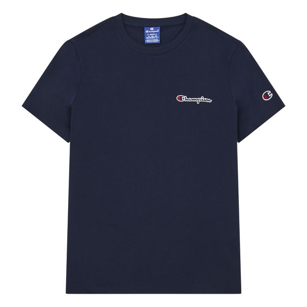 Champion navy cheap t shirt