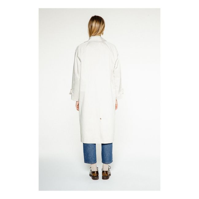 Martson Trench Coat | Ecru