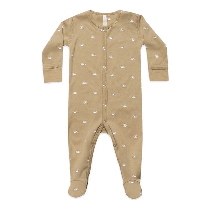 Pyjama Coton Bio | Camel- Image produit n°0