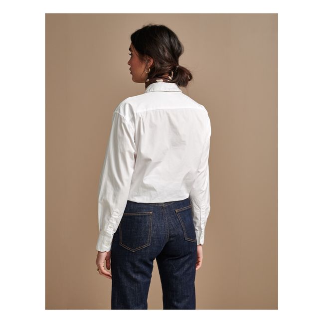 Camicia Popeline Gastoo - Collezione Donna  | Bianco
