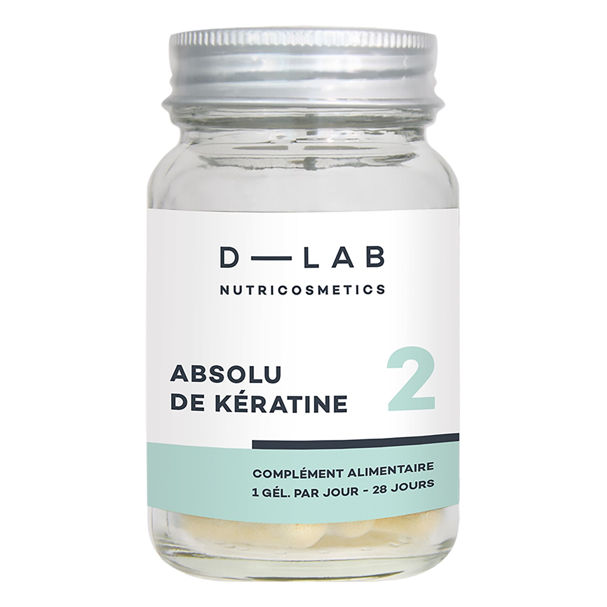 D-LAB NUTRICOSMETICS - Absolu de Kératine  Complément alimentaire - 1 mois