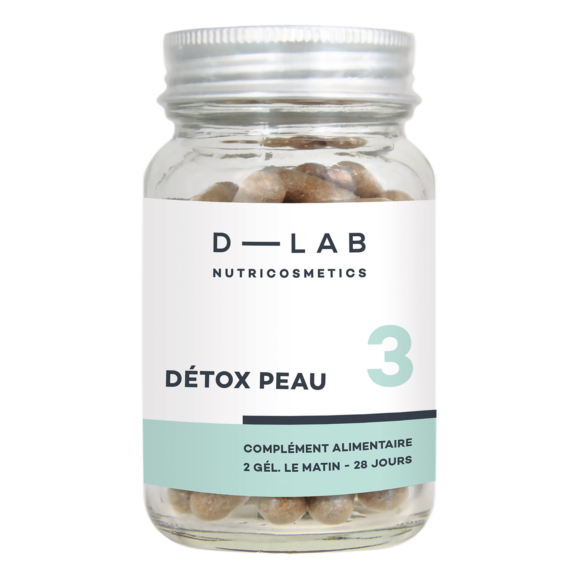 D-LAB NUTRICOSMETICS - Détox Peau Complément alimentaire - 1 mois