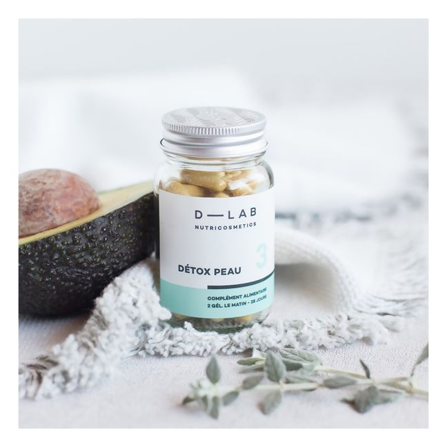Nahrungsergänzung Detox Haut - 1 Monat