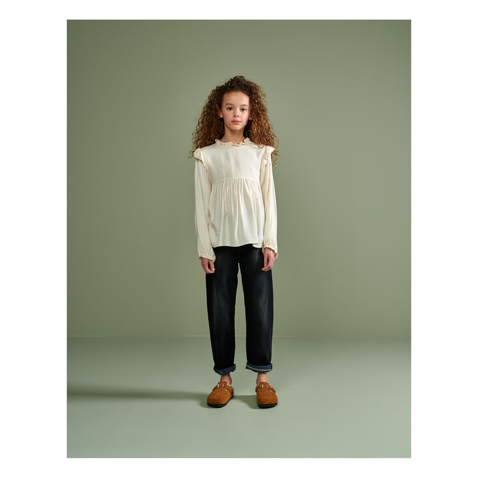 Bandana Boyfriend Jeans Black Bellerose Fashion Teen , Children