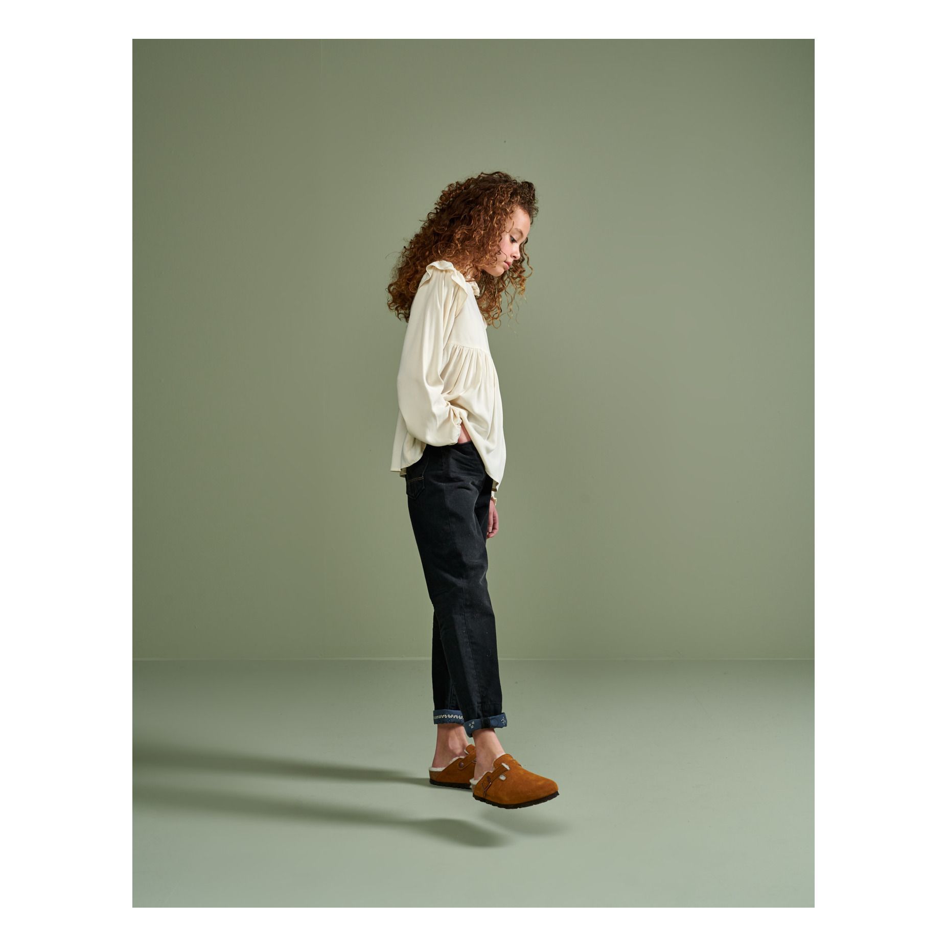 Bandana Boyfriend Jeans Black Bellerose Fashion Teen , Children