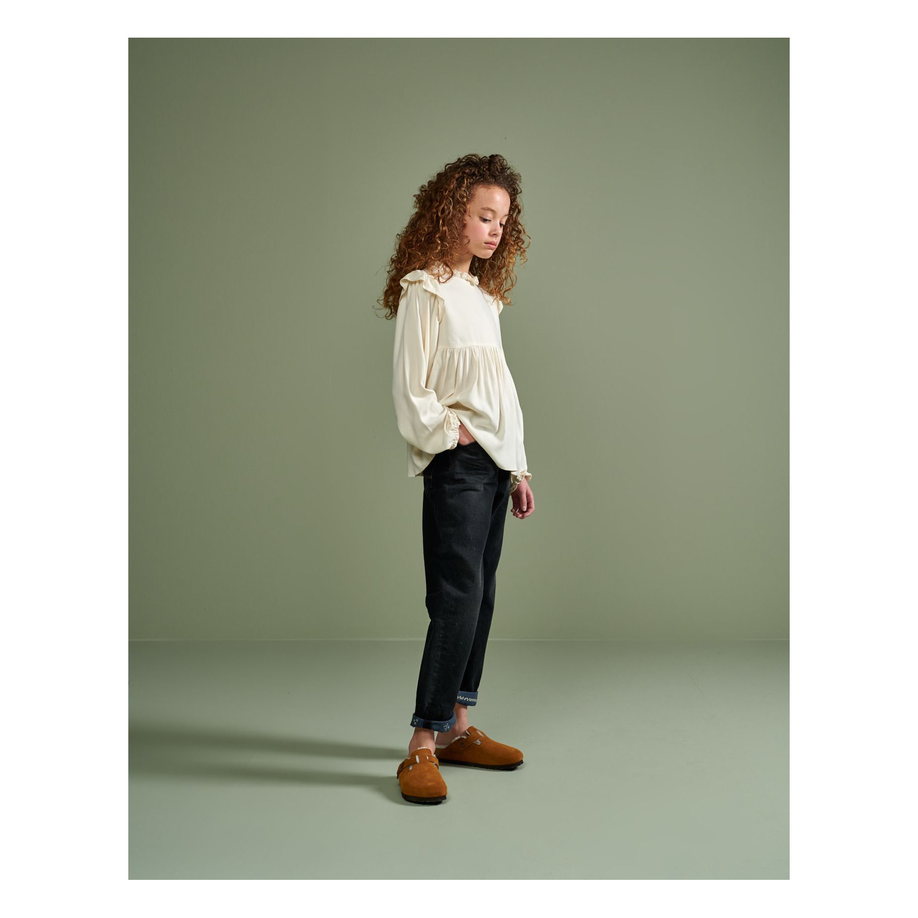 Bandana Boyfriend Jeans Black Bellerose Fashion Teen , Children