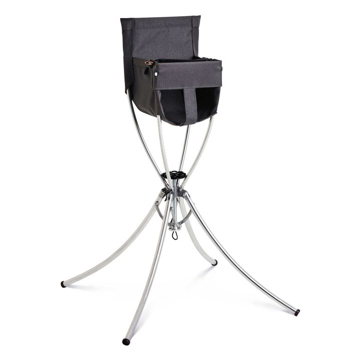 Complete Kit: Shoulder Bag, Stand, Chair, Cradle, and Baby Bouncer | Black- Product image n°2