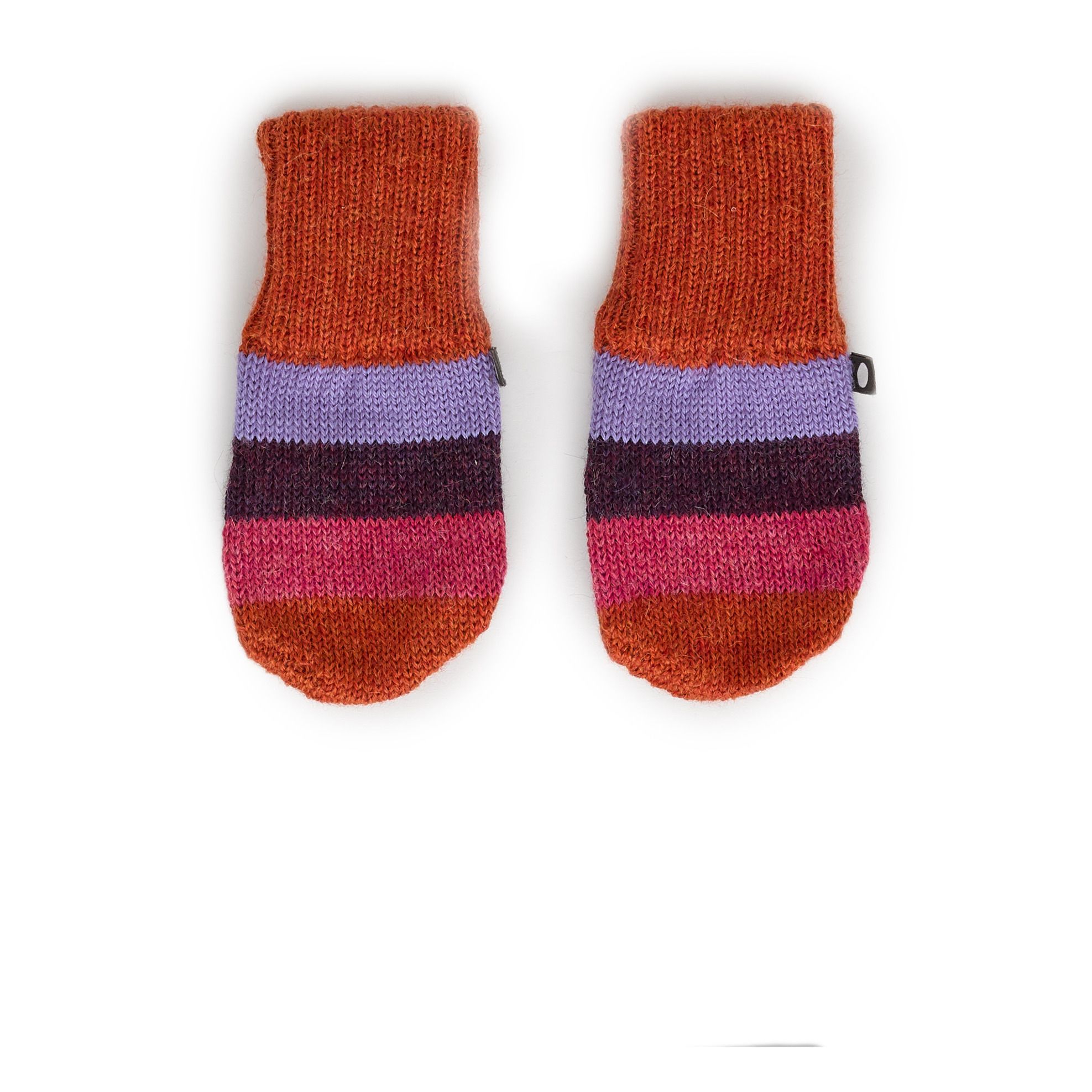 Oeuf NYC - Moufles Baby Alpaga Rayé - Fille - Lilas