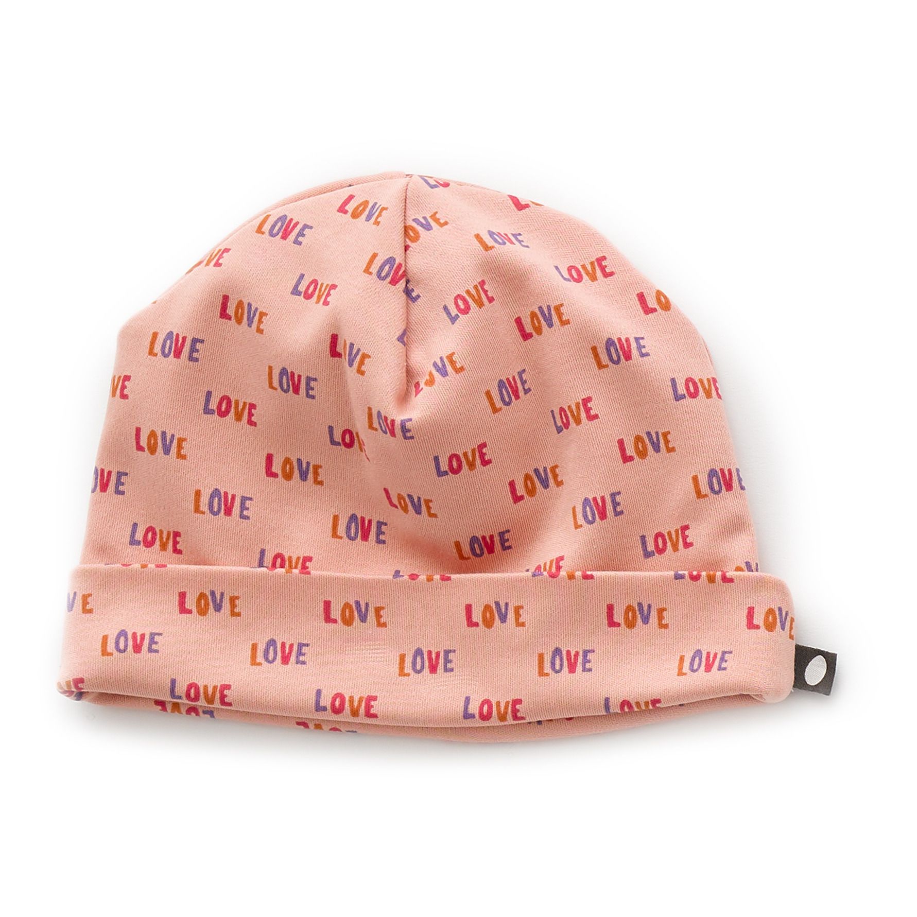 Cappellino Layette in cotone bio Pima Rosa antico Oeuf NYC Moda Bebè