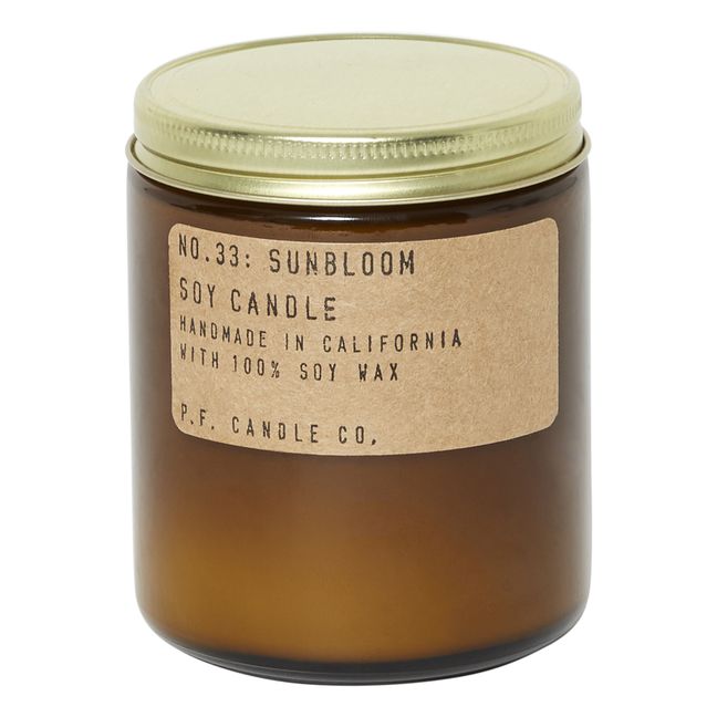 Vela perfumada de soja n°33  Sunbloom - 200 g