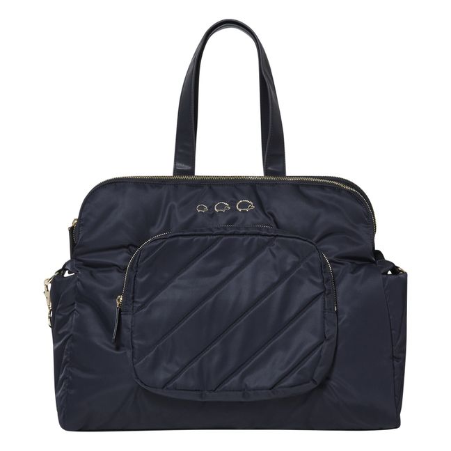 Nylon-Wickeltasche Leon der Igel | Navy