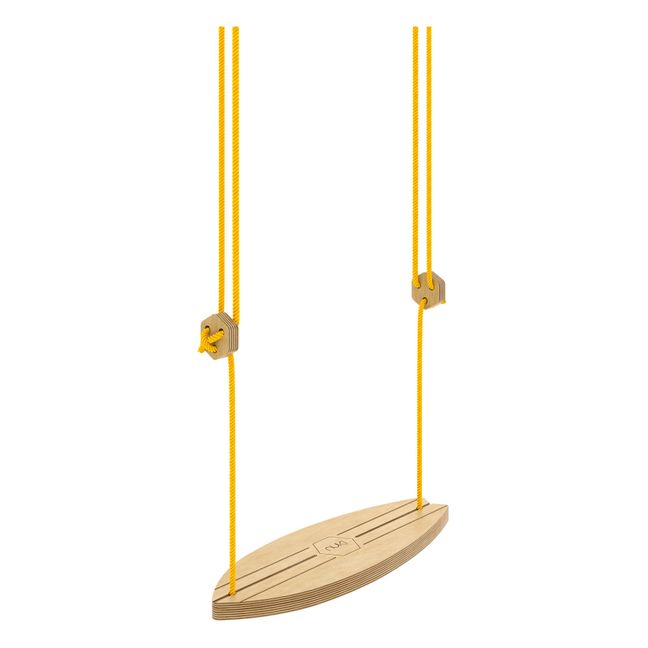 Birch Wood Swing | Yellow