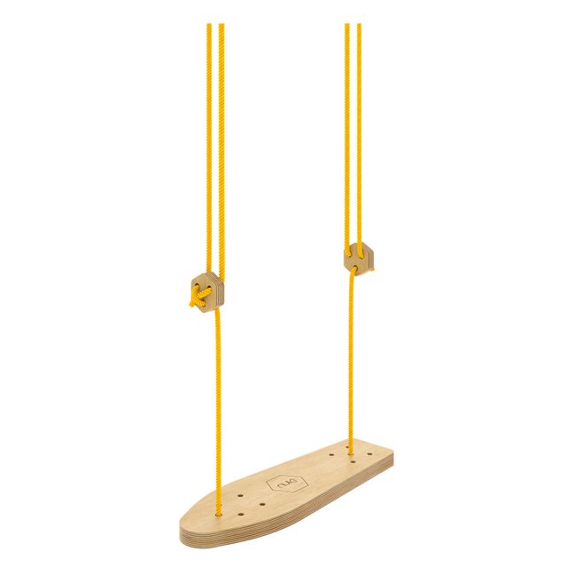 Birch Wood Swing | Yellow