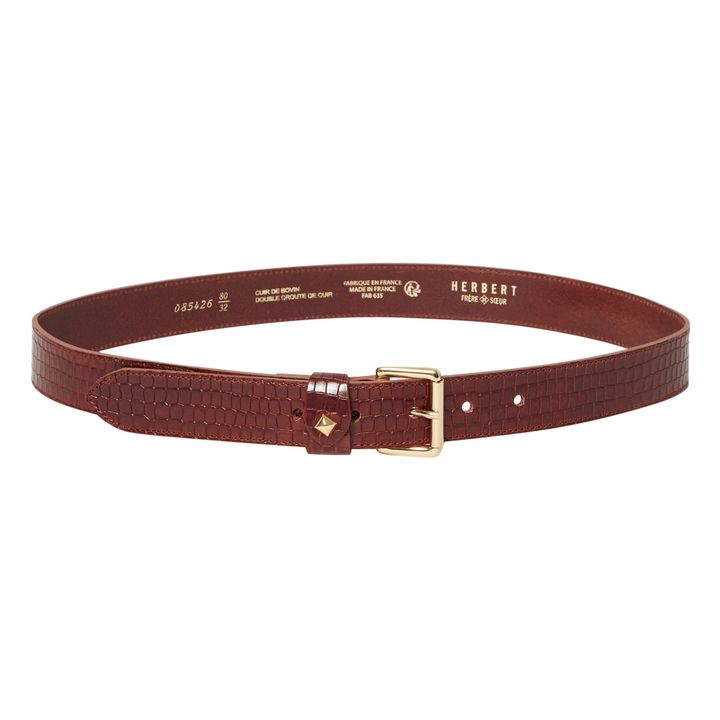 herbert frère soeur - Batiste Turenne Belt - Brown | Smallable