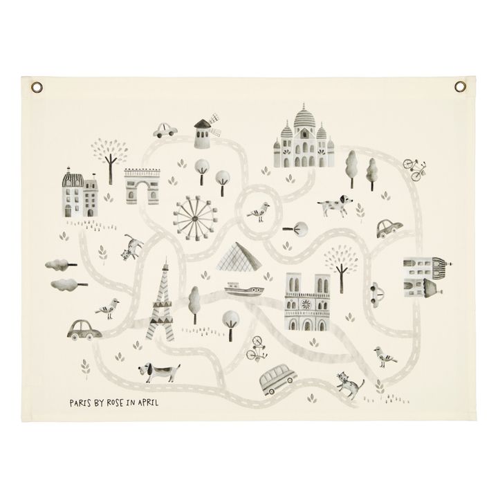 Map of Paris | Ecru