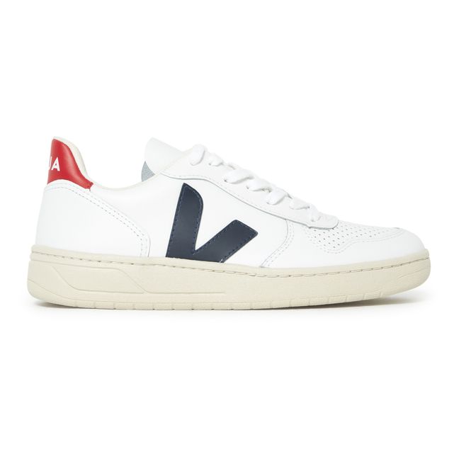 Sneakers Lacci Pelle  | Blu marino