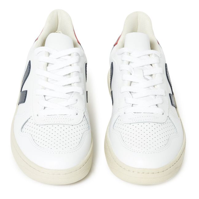 Sneakers Lacci Pelle  | Blu marino