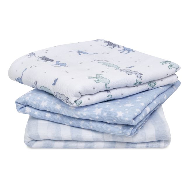 Musy langes en mousseline Rising Star - Set de 3