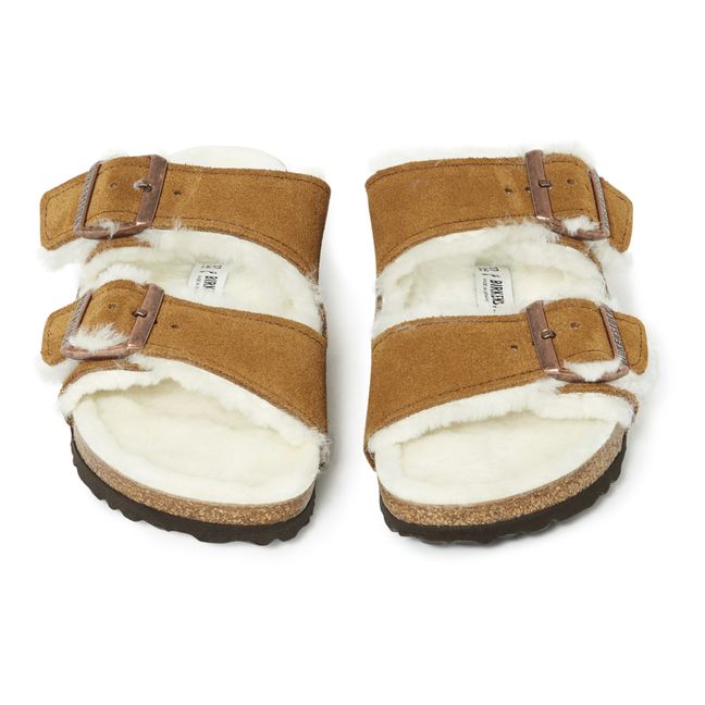Arizona Leather Suede Sandals - Adult Collection Camel