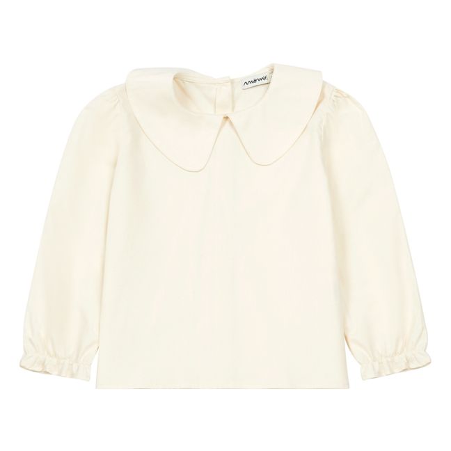 Bluse aus Bio-Baumwolle Joana | Weiß