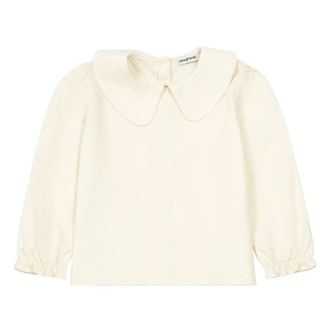Joana Blouse in Organic Cotton | White