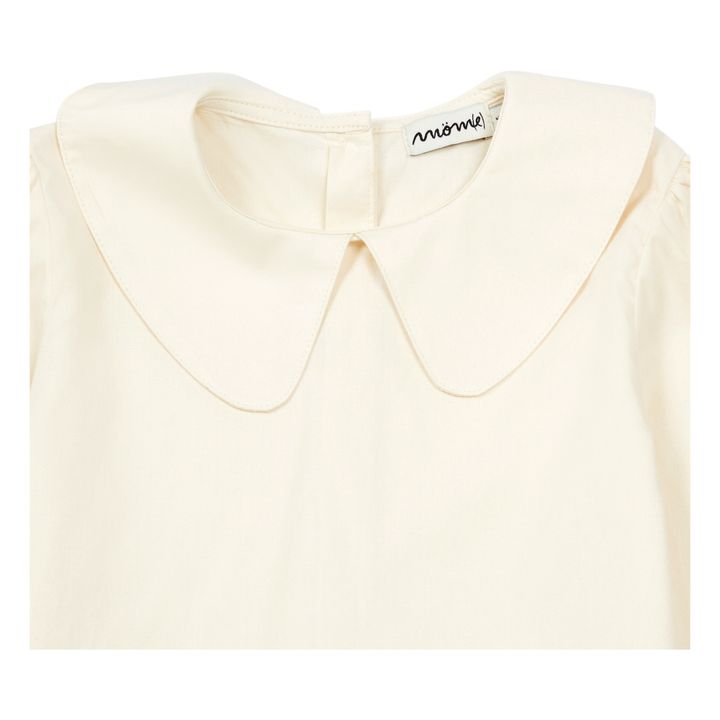Blusa de algodón orgánico Joana | Blanco- Imagen del producto n°1