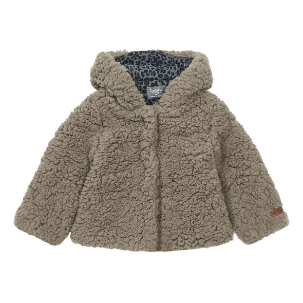 teddy coat with hood