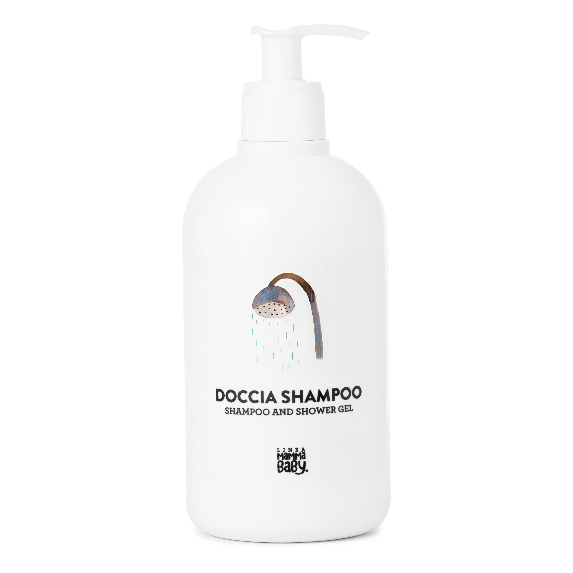 Linea MammaBaby - Gel douche et shampoing pour les mamans- 500 ml - Blanc