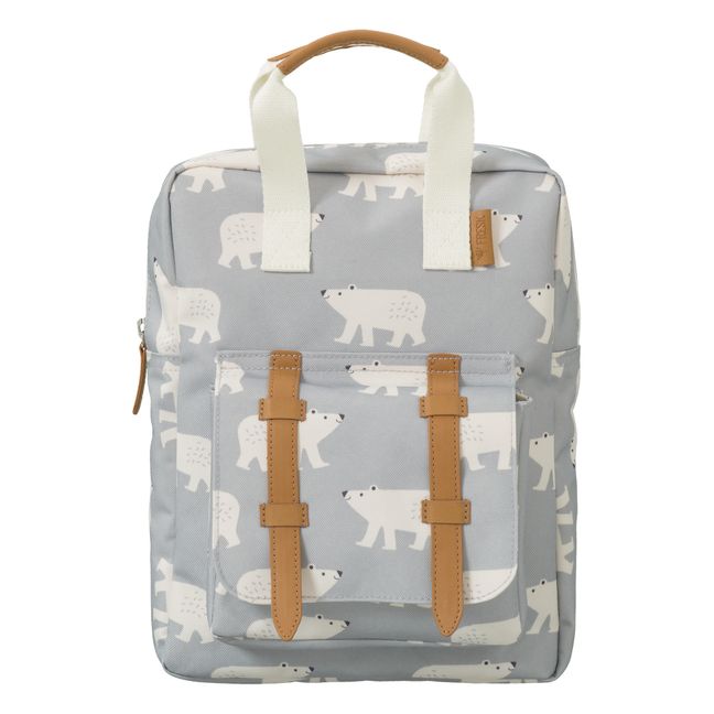 Polar Bear Backpack Grey
