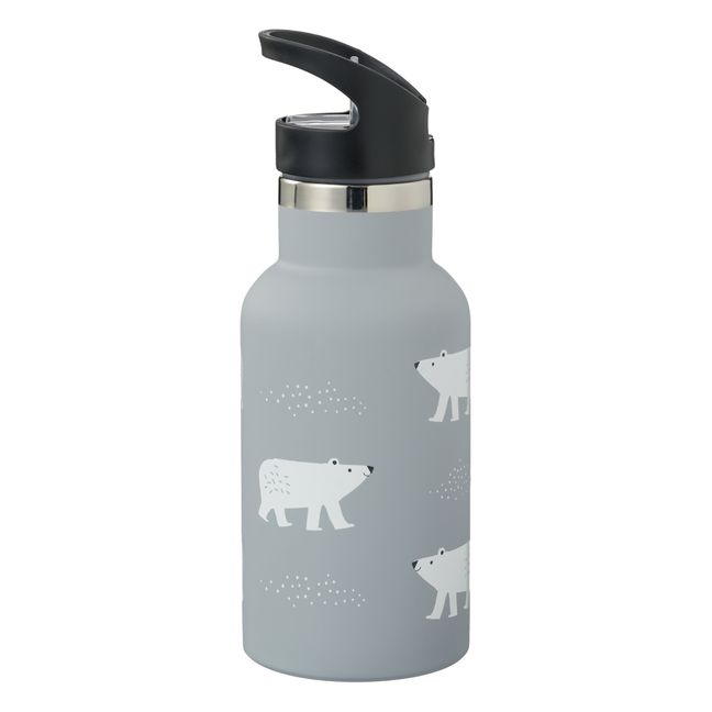 Polar Bear 350ml Thermos Bottle | Grey