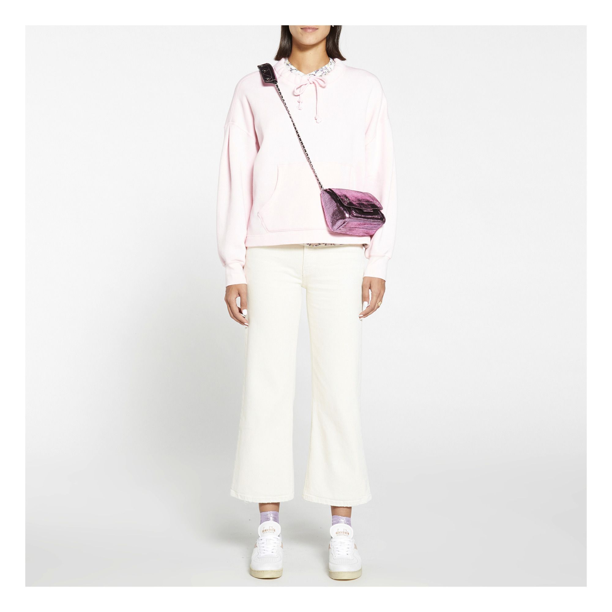 Felpa Drew Rosa Xirena Moda Adulto