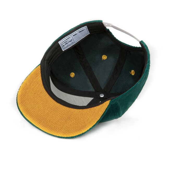 Cappellino in velluto | Verde