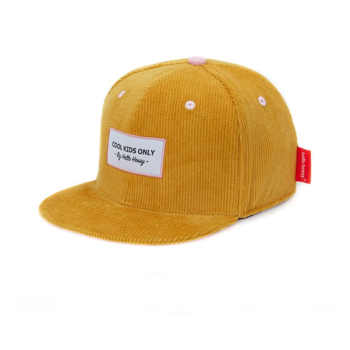 Velvet Baseball Cap | Honey- Product image n°0