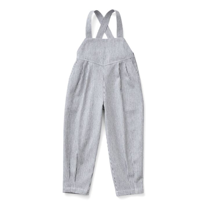 Imogen Canvas Cotton Overalls | Light blue