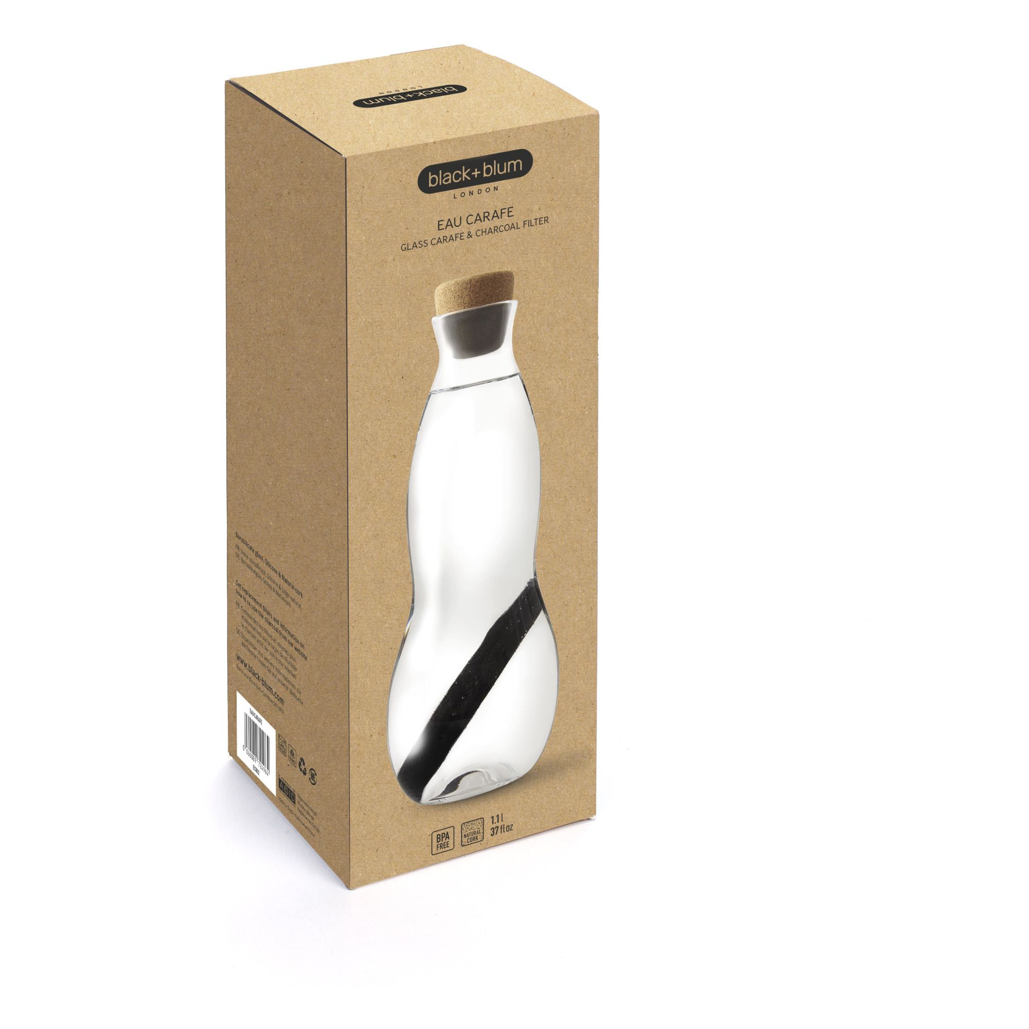Glass Filtered Carafe - 1,1 L- Product image n°2