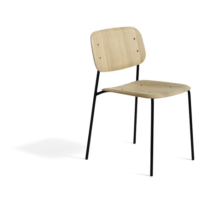 Soft Edge Wooden Chair | Bois clair