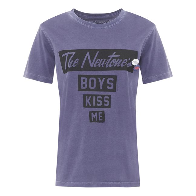 Kiss Me T-shirt  Mauve