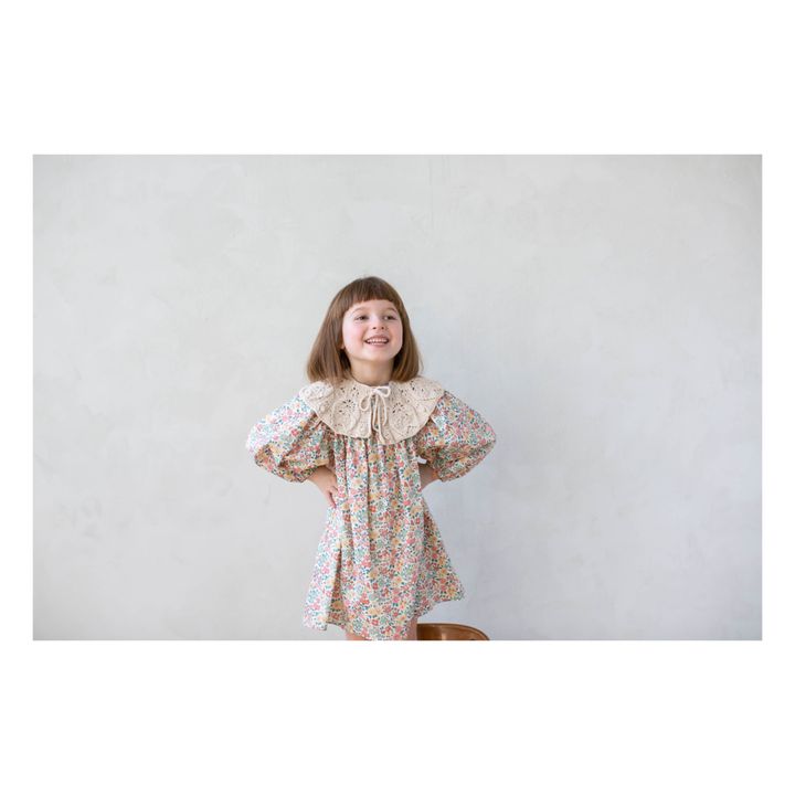 Soor Ploom Kleid Clémentine Seidenfarben Smallable