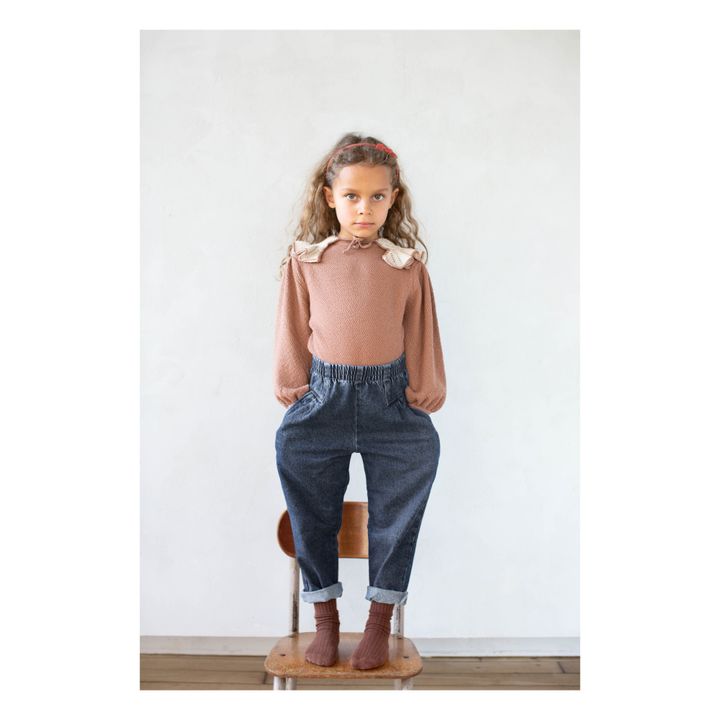 Soor Ploom - Agnes Merino Wool Sweater - Dusty Pink | Smallable