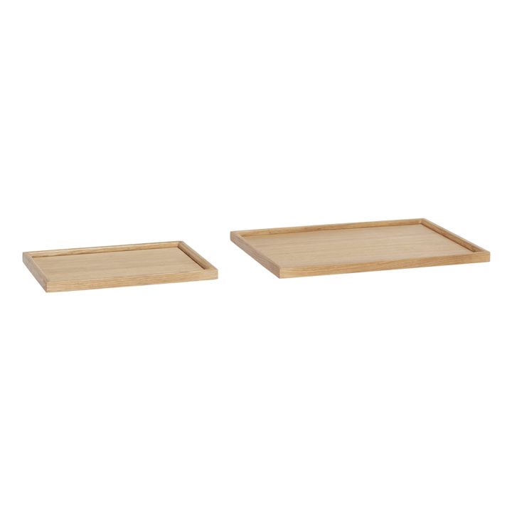FSC Wooden Tray - Set of 2- Product image n°0