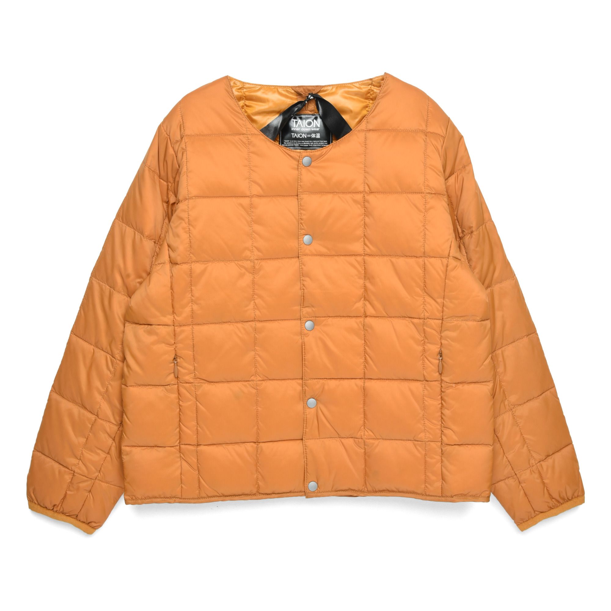 Taion - Doudoune Duvet Véritable - Fille - Orange